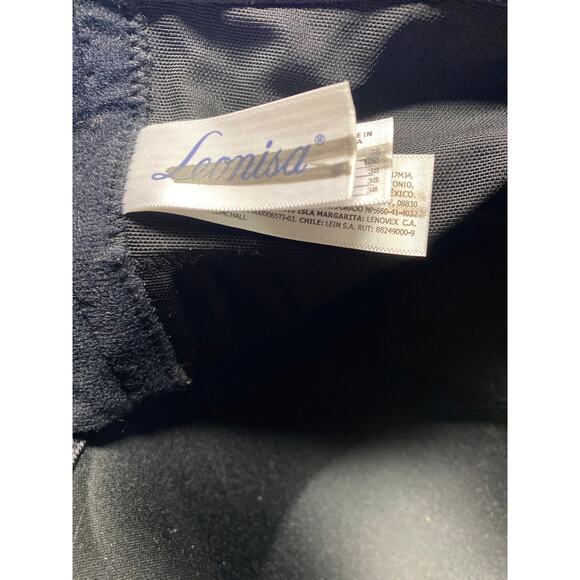 Brand New Leonisa Women's Size 38 Black Padded Push Up Underwire Bra - Picture 4 of 6